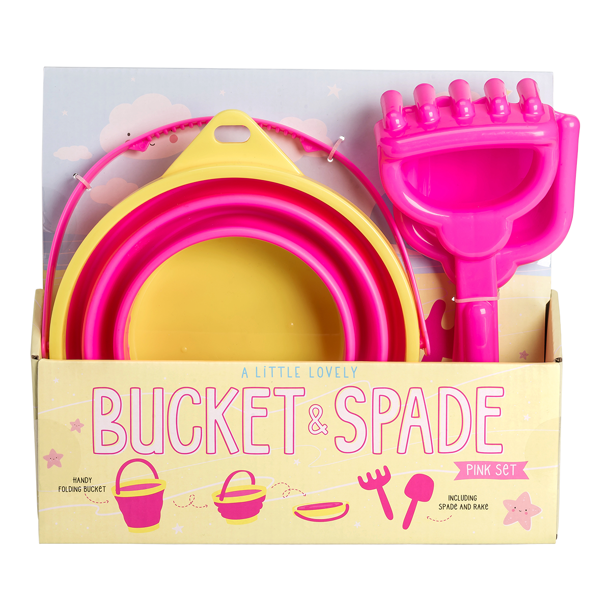 Bucket and spade set Pink
